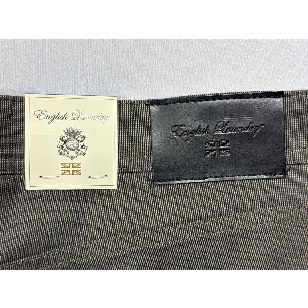 NWT English Laundry Men's Walker Brown 5-Pocket Pants - Size 36x32 (37x31)* - Picture 3 of 7